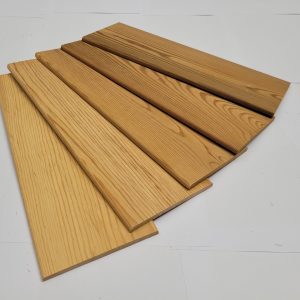 Wood tiles Pine planed heat treated 7х109х327mm