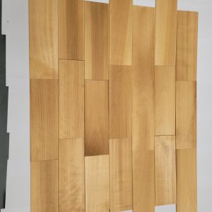 Wood tiles Aspen Beige planed heat treated 7х109х327mm