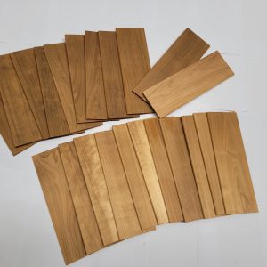 Wood tiles Aspen Brown planed heat treated 7х109х327mm