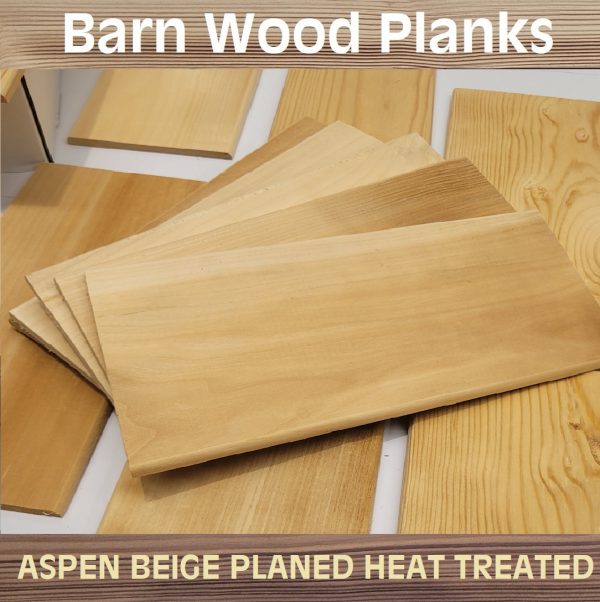 Wood tiles ASPEN BEIGE natural wood planks 7x109x242mm