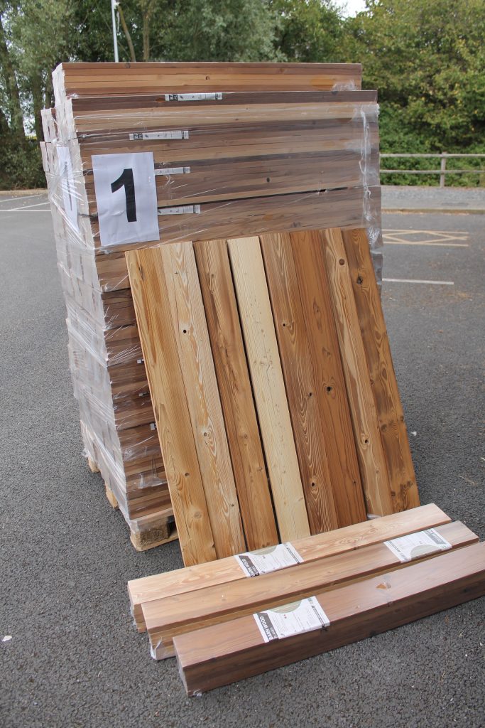 Barn board brushed thermo pine 20х120х1200